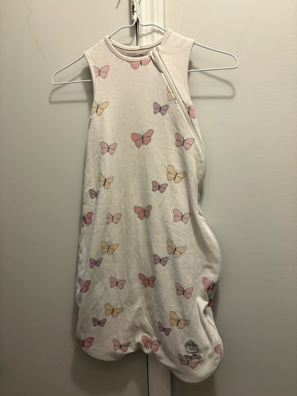 Woolino Butterfly Print 6-18 months  Sleep Sack